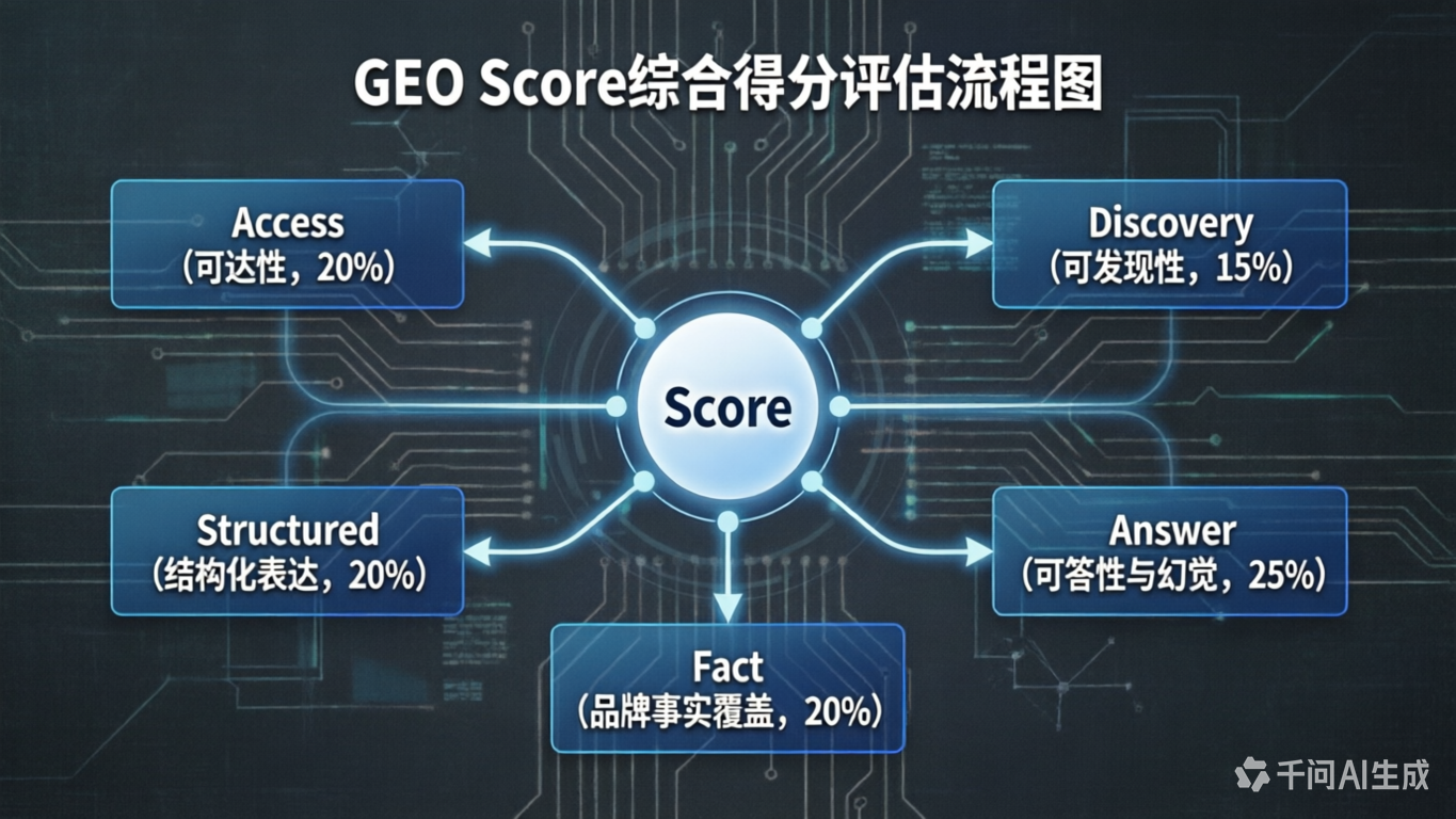 大模型是如何给你的网站打分的?揭秘企业 GEO(生成式引擎优化)评分维度与熔断机制